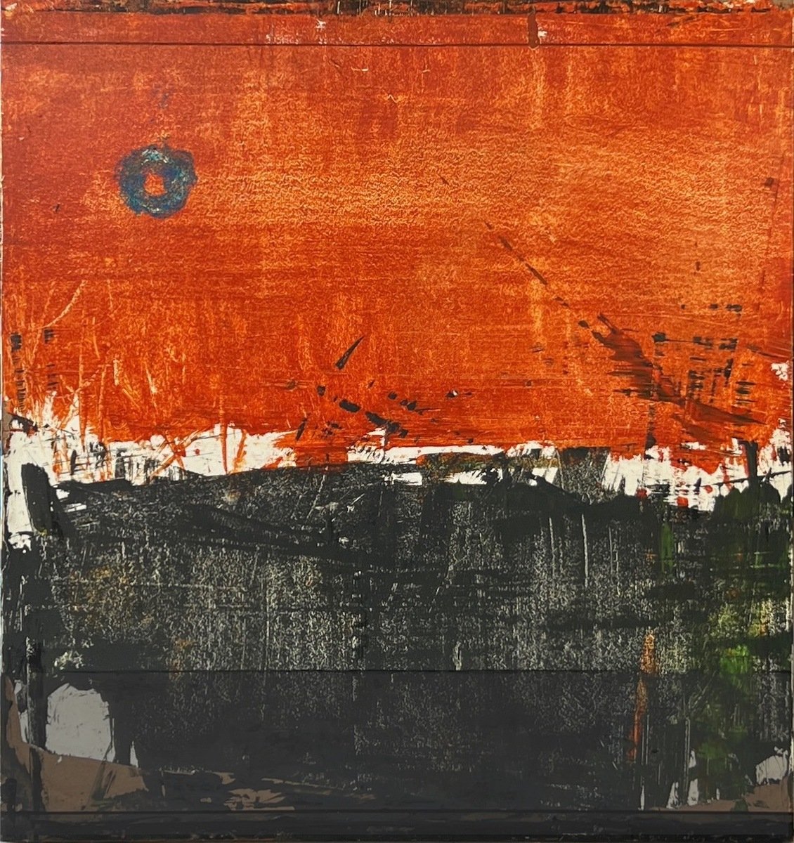 Black and Orange
