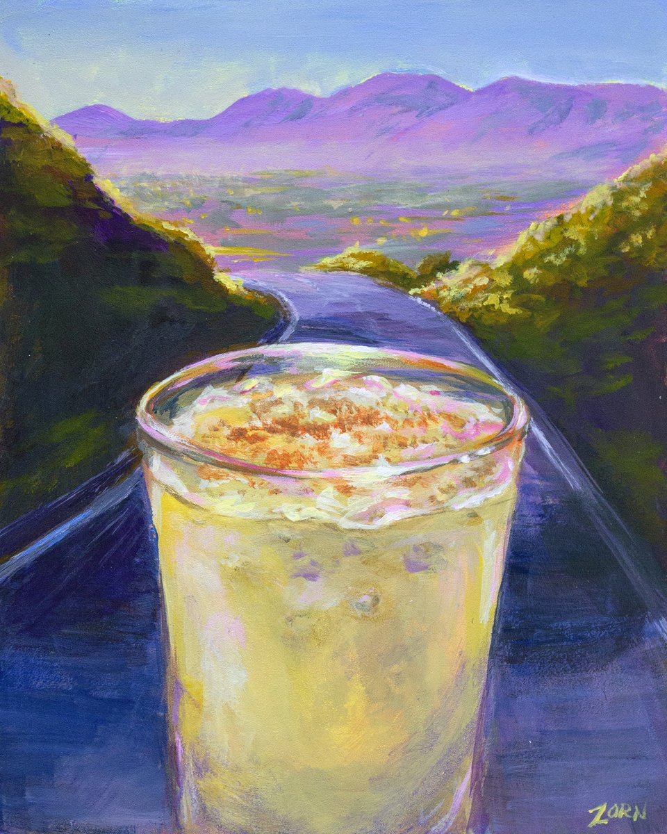 Horchata Over Crushed Ice